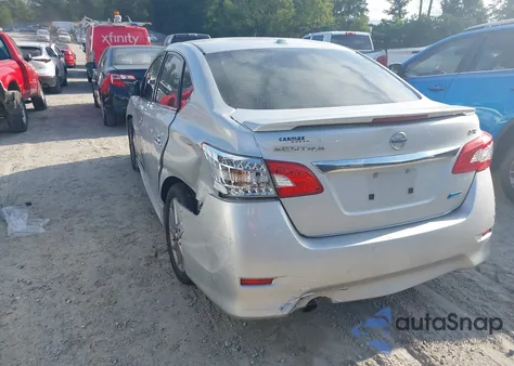 2013 Nissan Sentra Sr из США, поврежденный, VIN 3N1AB7AP5DL758107